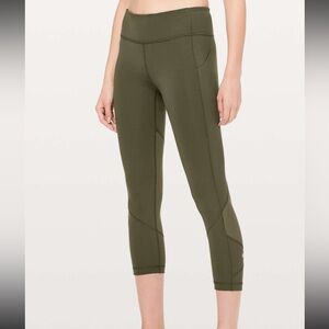 Lululemon Pace Rival Crop *Full-On Luxtreme 22"